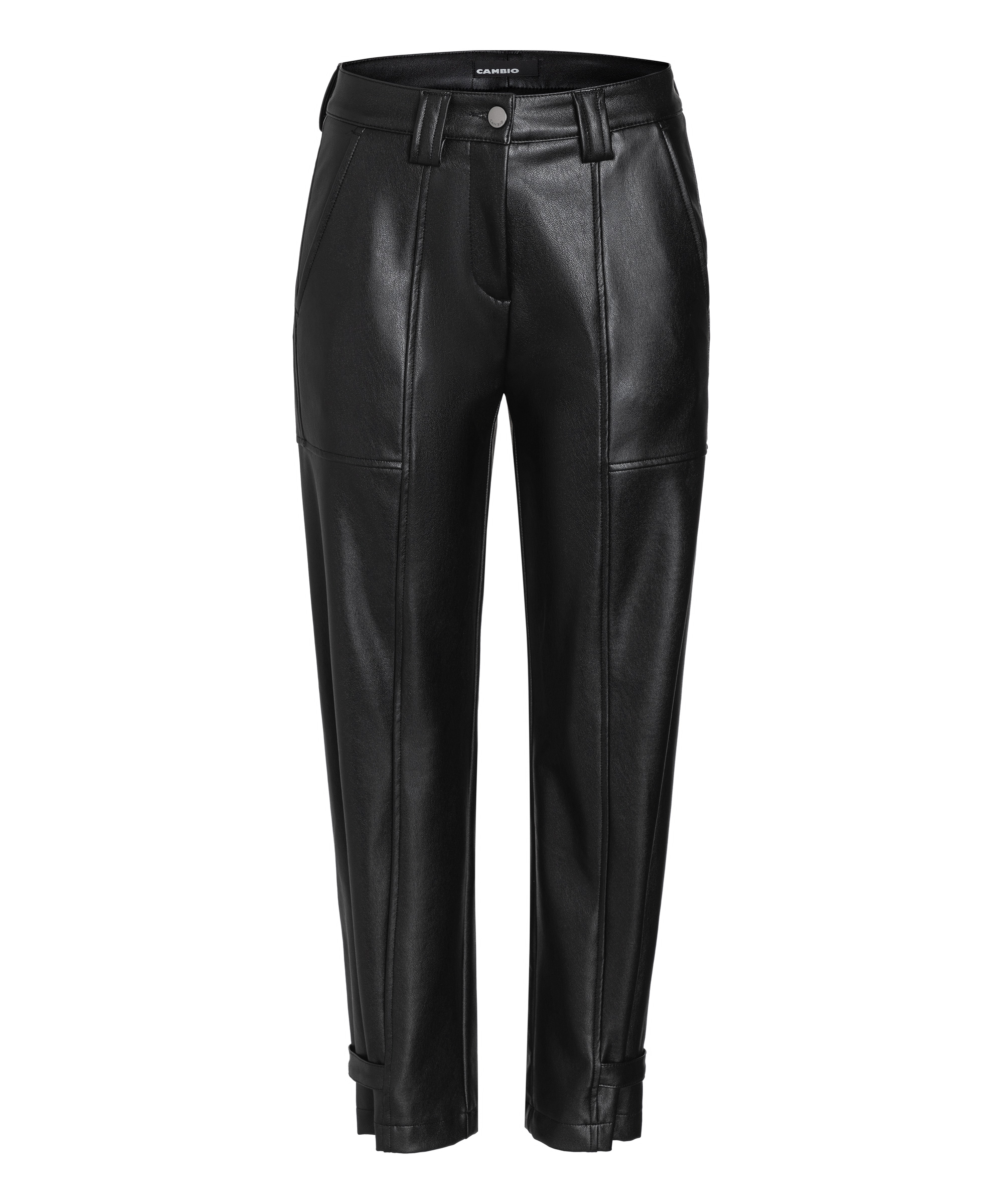 Cambio Kunstlederhose Malin BLACK